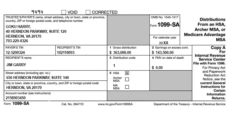 E File Form 1099 SA 2022 File Form 1099 SA Online 49 OFF